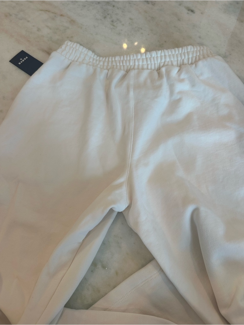 Parke x Target Cream Sweatpants - Picture 3 of 3